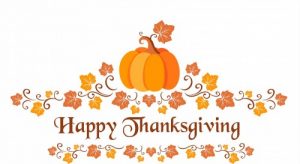 Happy thanksgiving from us