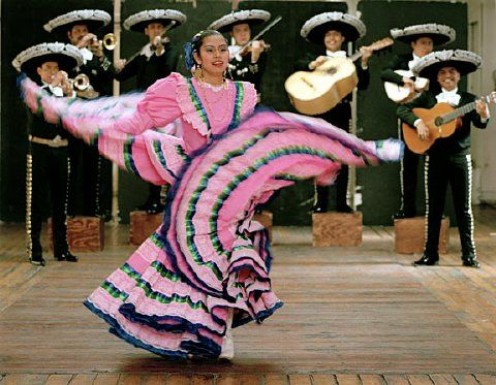 Mariachi band sets the spirit of the party