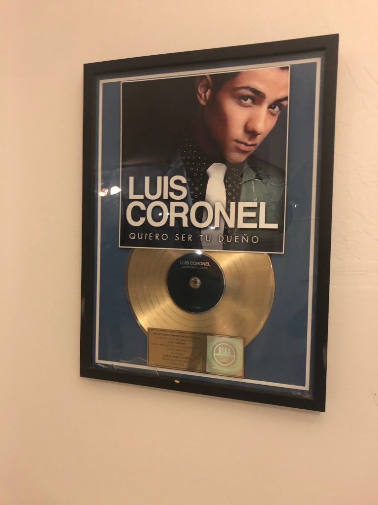 Luis Coronel - Gold Album Mexican Pop Star
